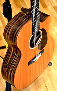 Zager EZ-Play Modified Martin GPCX2AE Macassar Acoustic Electric Guitar