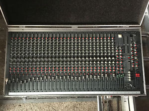 Amek B2 Vintage 32 channel mixer with flight case