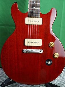 2014 Awesome Cherry Red Les Paul Jr. Special with P90s, G-Force Tuning