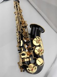 Professional  Gold Lacquer  U-Shape E Flat Brass Alto Saxophone *