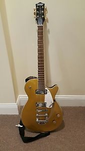 Gretsch G5438T Electromatic Pro Jet in Gold with Bigsby Near Mint Case 2011