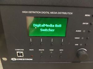 CRESTRON DM-MD8X8 DIGITAL MEDIA SWITCHER WITH MODULES