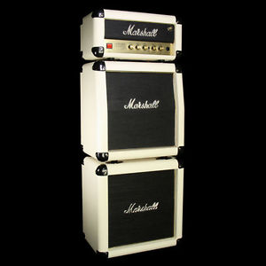 Used Marshall JCM-1H 50th Anniversary Limited Edition Head & Cabinet Mini Stack