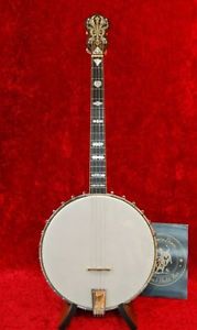 Vega Tubaphone No.9 Style-X Tenor Banjo Guitar Used 1924 Vintage Rare