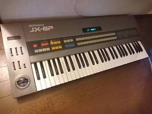 Used Roland JX-8P Keyboard Polyphonic Synthesizer EMS Free tracking ship
