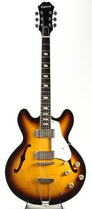 Epiphone L Elitist 1965 Casino Vintage Sunburst FreeShipping Used #G312