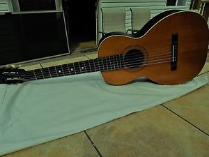 Vintage George Washburn Acoustic Parlor Guitar c. early 1920's