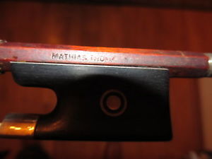 Violinenbogen  Mathias Thoma im Silber.