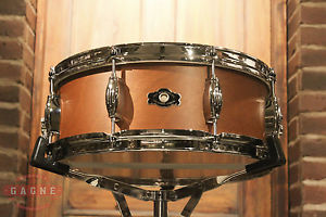 George Way Tradition Mahogany 5.5x14 Natural Snare Drum - New!