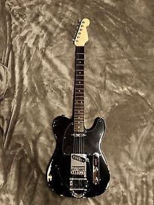 Fender Telecaster Black Retro Relic Customized With Bigsby