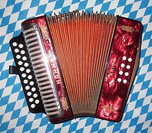Vintage Accordion Hohner Erica in C/F - best condition - MADE IN GERMANY!!!