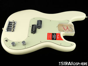 2017 Fender American Professional Precision P Bass LOADED BODY USA Olympic White