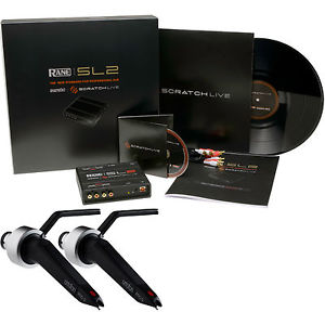Rane SL2 Serato Scratch Live System SL 2 Software Interface 2x Ortofon PRO S NEW