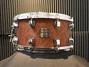 Extreme Rare,Yamaha Custom Dark Birdseye Maple Finish snare drum,14" x 6.5",MIJ
