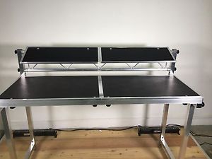 DJ Tisch 2,08 Meter Nutzfläche "In 3 Minuten aufgebaut" Sehr stabil