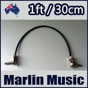 Mogami 2319 Guitar Bass 1ft 30cm Instrument Patch FX Pedal Cable