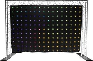AFX Light LED-VISION-CURTAIN tenda tessuto luminosa con LED y scatola di control