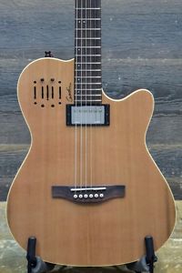 Godin A6 Ultra Natural Semi-Gloss "SF" Electro-Acoustic Guitar w/ Bag #16194114