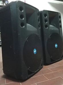 COPPIA DI CASSE ATTIVE RCF ART 300 A MADE IN ITALY 312 WOOFER 12