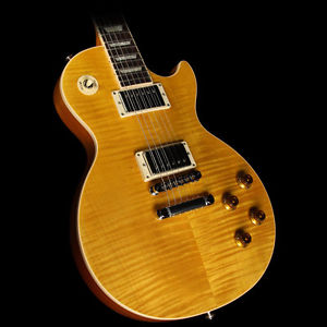 Used 2016 Gibson Les Paul Standard Electric Guitar Translucent Amber