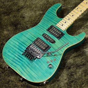 TOM ANDERSON Drop Top Bora Bora Blue with Binding Used Electric Guitar F/S