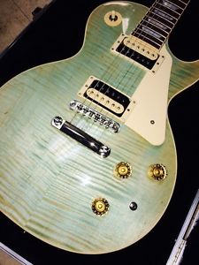 Gibson Les Paul Classic 100 Seafoam Green Electric Guitar 2015