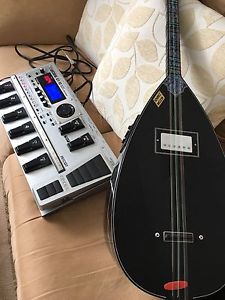 saz baglama - Divan + Boss GT 10 ile Beraber.Türk Sesleri Yüklenmiş Alet