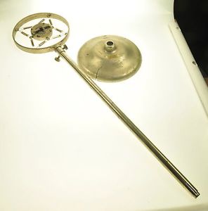 Antique Universal Spring Mic Microphone New Universal Model X W/ Stand