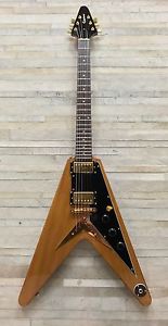 Epiphone "1958" Korina Flying V Ltd Ed Electric Guitar w/ Case