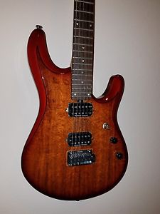 Sterling by Music Man John Petrucci JP100d Koa w/ Hard Case