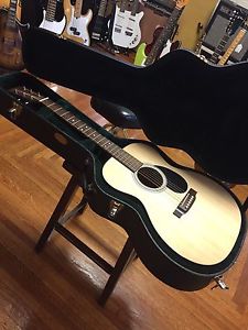 Beautiful 2010 Martin OM-1GT Acoustic Guitar w/ Martin Hard Case, exc condition