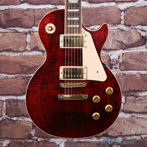 2005 Gibson Les Paul Standard Electric Guitar Wine Red, Plus Top w/OHSC