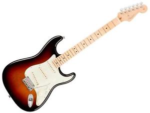 FENDER AMERIKANISCHE PROFI STRATOCASTER MN 3TS E-GITARRE