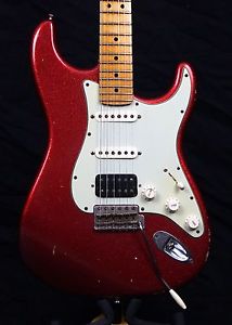 Fender Custom Shop HBS-1 Stratocaster Red Sparkle HSS Relic