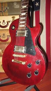 1996 Gibson Les Paul Studio Electric Guitar Wine Red w/ Original Soft Case Nice!