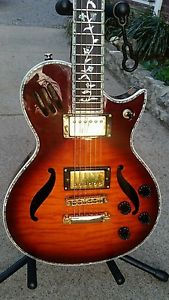 Prestige Heritage semi hollow body electric guitar
