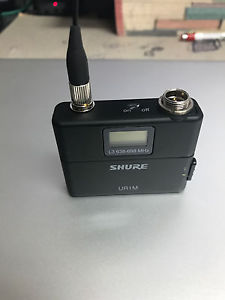 SHURE UR1M MICRO PREMIER BODY PACK TRANSMITTER L3 638-698 MHz