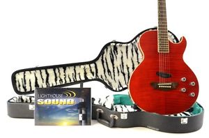 Washburn Sammy Hagar Red Rocker RR-100 Trans Red Acoustic/Electric w/ Case