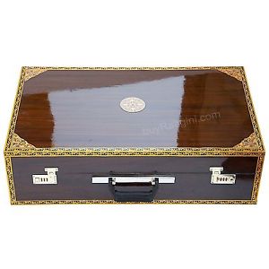 HOME DECOR EDHFolding Teak Wood Harmonium 13 Scale Changer 3 Reed By Dorpmarkets