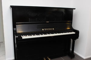 Alexander Herrmann Klavier, vom Klavierbaumeister, schwarz Schellack