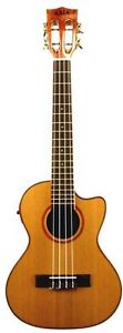 Kala ka ka ATP CTG C EQ Solid Cedar Top acacica Back - Ukulele tenore con Cut
