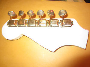 Vintage Circa 1960's Fender Gold Strat Tele Kluson Tuners Tuning Machines Nice!