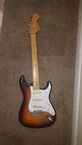 1984- 87 Fender Stratocaster Sunburst MIJ Japan E Serial # w/ Hardcase
