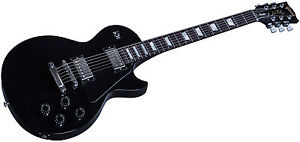 GIBSON LES PAUL STUDIO EBONY CHROME ELECTRIC GUITAR