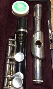 YAMAHA YPC-32 YPC32 Piccolo, ABS resin, Nickel Silver.