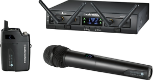 AUDIO-TECHNICA ATW-1312 SYSTEM 10 PRO DIGITAL BODYPACK & HANDHELD WIRELESS SYSTE