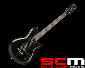 RRP$2195 GODIN ICON TYPE 2 FAT BLACK HB ELECTRIC GUITAR +GIG BAG MADE IN CANADA