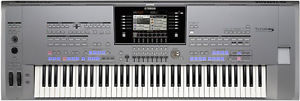 Yamaha Tyros 5-76 76 note arranger workstation keyboard