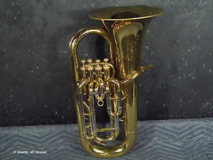 Yamaha YEP 321  Brass  4-Valve Euphonium Baritone   Chemical Cleaned