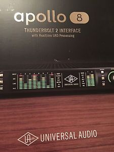 Apollo 8 Thunderbolt 2 Duo Mint UAD Apollo Includes Plugins! FREE SHIPPING!